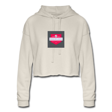 Load image into Gallery viewer, Women's Cropped Hoodie - dust