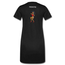 Load image into Gallery viewer, Women's T-Shirt Dress - black
