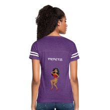 Load image into Gallery viewer, Women’s Vintage Sport T-Shirt - vintage purple/white