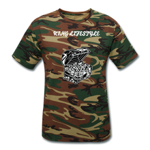 Load image into Gallery viewer, Unisex Camouflage T-Shirt - green camouflage