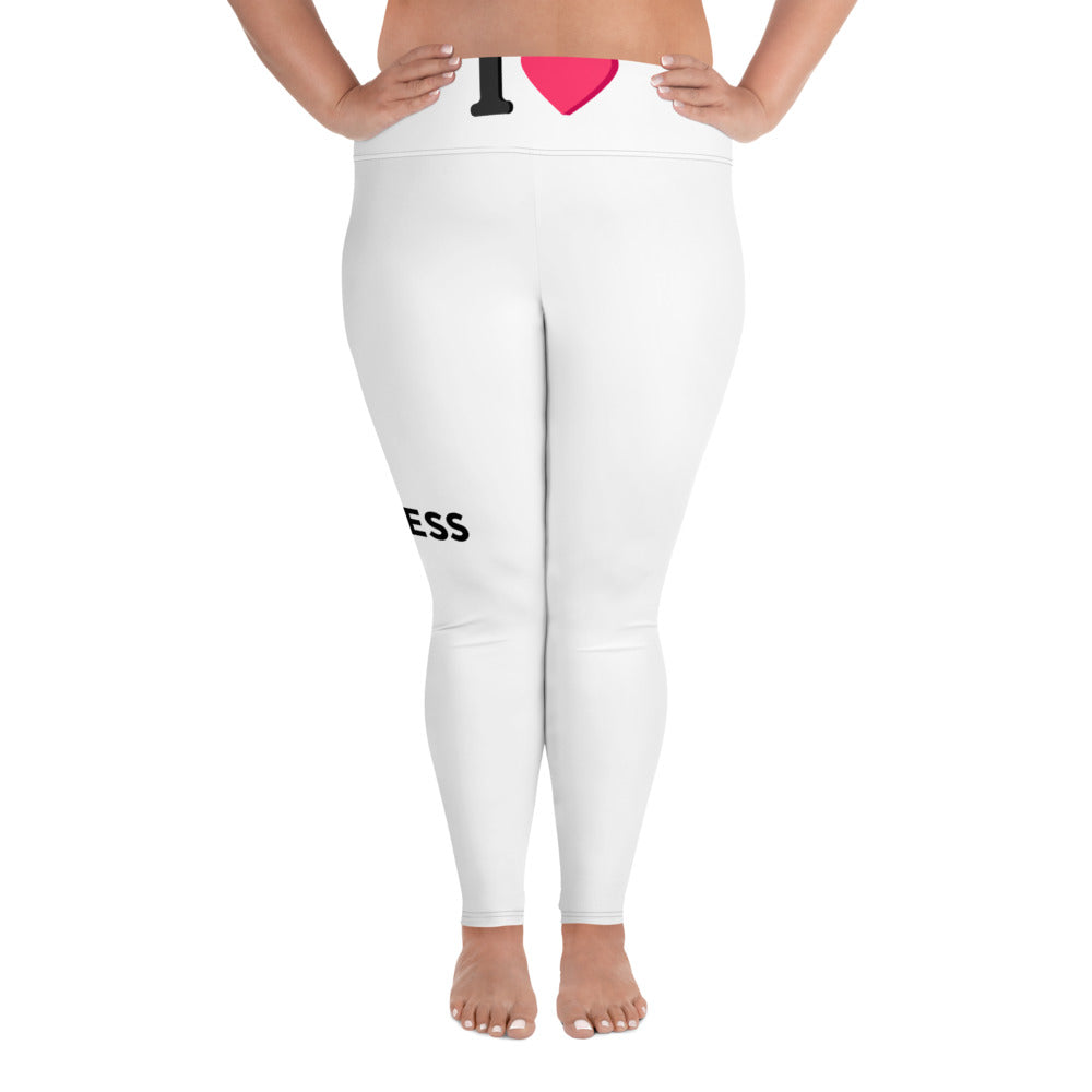 All-Over Print Plus Size Leggings