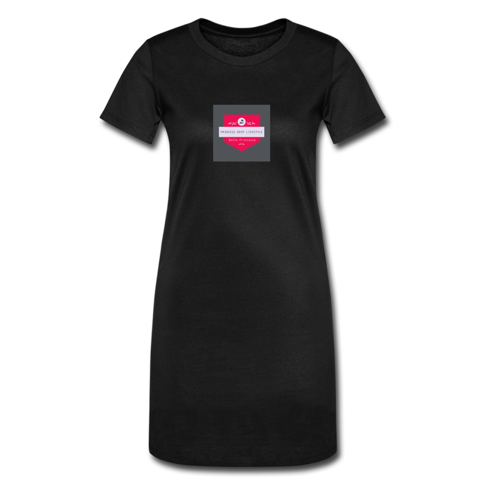 Women's T-Shirt Dress - black