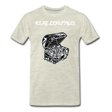 Load image into Gallery viewer, Men&#39;s Premium T-Shirt - heather oatmeal
