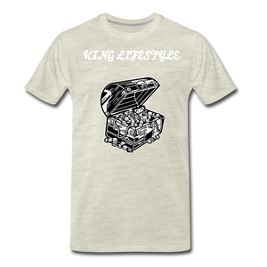 Men's Premium T-Shirt - heather oatmeal