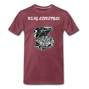 Men's Premium T-Shirt - heather burgundy