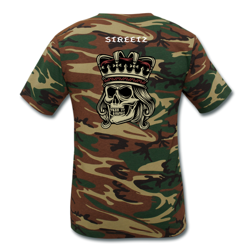 Unisex Camouflage T-Shirt - green camouflage