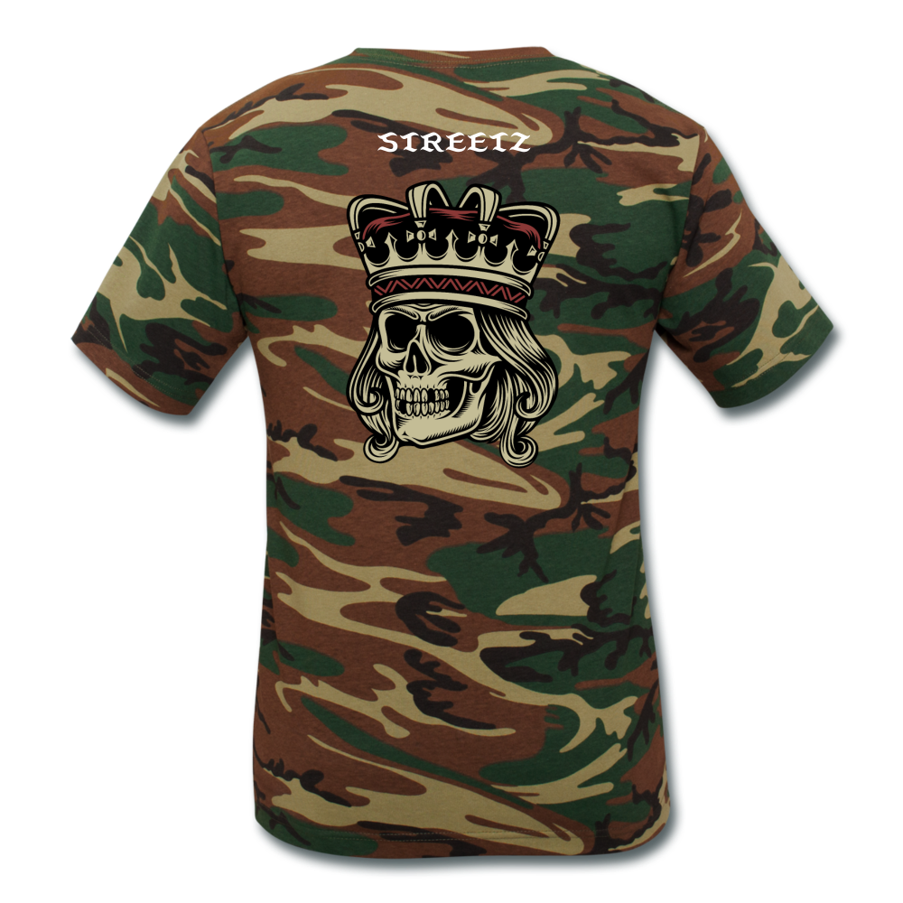 Unisex Camouflage T-Shirt - green camouflage