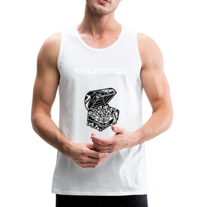 Men’s Premium Tank - white