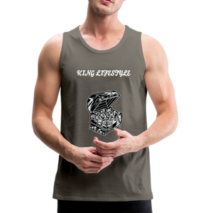 Men’s Premium Tank - asphalt gray