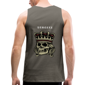 Men’s Premium Tank - asphalt gray